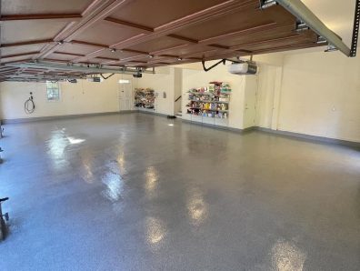 4-car garage before and after